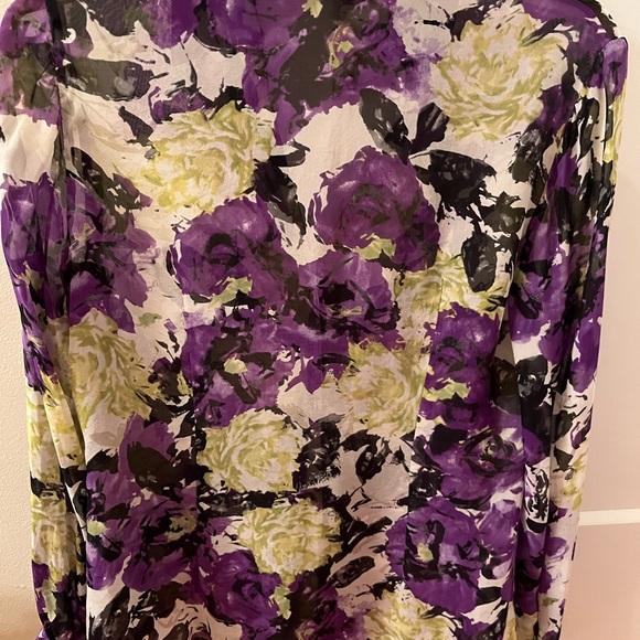 Anne Klein New York silk blouse - Picture 6 of 11